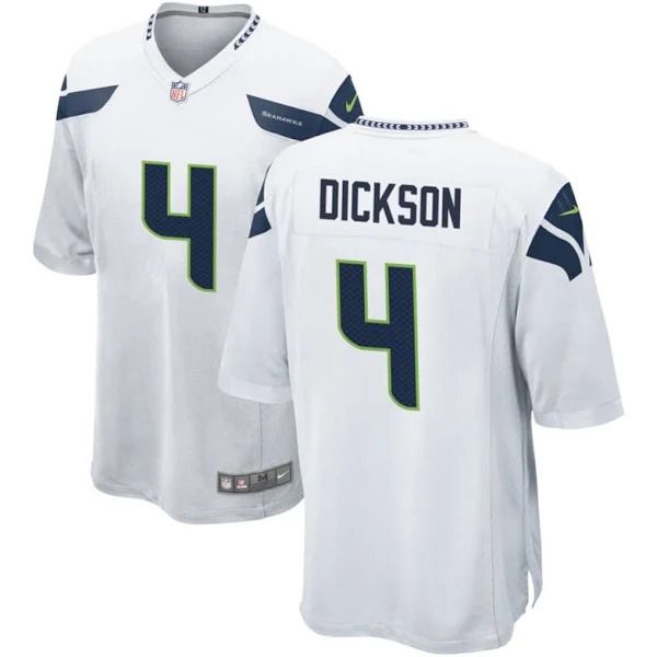 Men Seattle Seahawks #4 Michael Dickson Nike White Player Game NFL Jersey->seattle seahawks->NFL Jersey